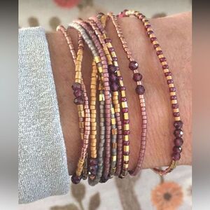 Boho Beaded Bracelet Set S1266